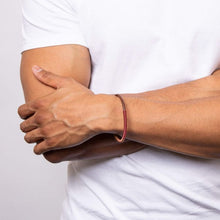 Load image into Gallery viewer, Fred bennett Brown Thread Wrap Bracelet