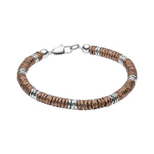 Load image into Gallery viewer, Mens Bronzed Steel Bracelet