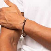 Load image into Gallery viewer, Mens Bronzed Steel Bracelet