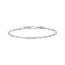 Load image into Gallery viewer, Diamonfire Cubic Zirconia Baguette Cut Tennis Bracelet