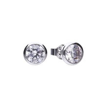 Load image into Gallery viewer, Diamonfire Bezel Set Cubic Zirconia Studs