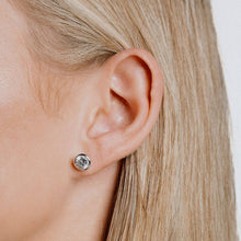 Load image into Gallery viewer, Diamonfire Bezel Set Cubic Zirconia Studs