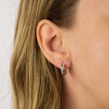 Load image into Gallery viewer, Diamonfire Cubic Zirconia Infinity Hoops