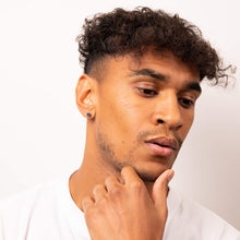 Load image into Gallery viewer, Steel Disc Stud Earrings