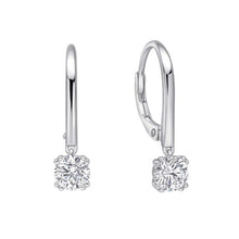 Load image into Gallery viewer, Diamonfire Cubic Zirconia French Hook Solitaire Drop Earirngs