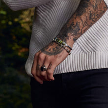 Load image into Gallery viewer, Sterling Silver Box Chain Bracelet