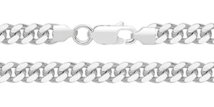 Silver Cuban Curb Bracelet