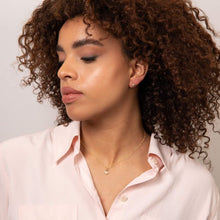 Load image into Gallery viewer, 9ct Gold Diamond Heart Stud Earrings