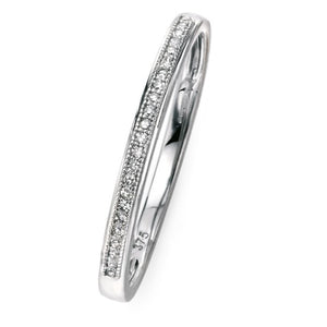 9ct White Gold Eternity Ring