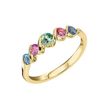 Load image into Gallery viewer, 9ct Gold Amalfi Gemstone Ring