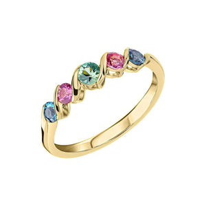 9ct Gold Amalfi Gemstone Ring