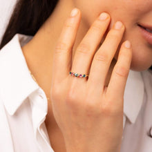 Load image into Gallery viewer, 9ct Gold Amalfi Gemstone Ring