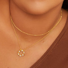 Load image into Gallery viewer, Hot Diamonds Gold Edit Calm Mother Of Pearl Necklace