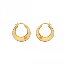 Load image into Gallery viewer, Hot Diamonds Gold Edit Soul Statement Earrings