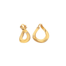 Load image into Gallery viewer, Hot Diamonds Gold Edit Soul Twist Earrings