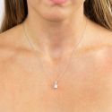 Load image into Gallery viewer, Diamonfire Cubic Zirconia Princess Cut Pendant