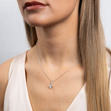 Load image into Gallery viewer, Diamonfire Cubic Zirconia Princess Cut Pendant