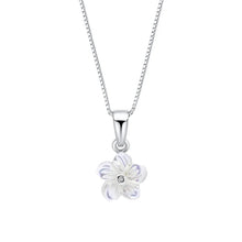 Load image into Gallery viewer, D for Diamond Childs Carved Mother of Pearl Pendant
