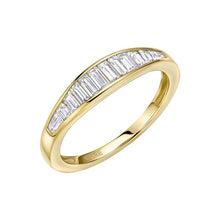 Load image into Gallery viewer, Diamonfire Gold Plate Baguette Cubic Zirconia Ring