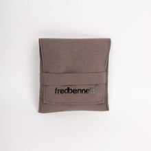 Load image into Gallery viewer, Black Leather Bracelet - Black and Yellow Plated Clasp