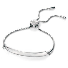Load image into Gallery viewer, Silver D For Diamond Childrens Toggle Bracelet
