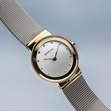 Load image into Gallery viewer, Bering watch - ladies Classic Steel and Gold Plate 26mm
