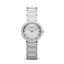 Load image into Gallery viewer, Bering Watch - Ladies White Ceramic and Steel