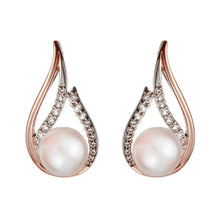 Load image into Gallery viewer, Jersey Pearl Camrose Wave Stud Earrings
