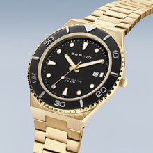 Load image into Gallery viewer, Bering Classic Gents Brushed Gold Plated watch