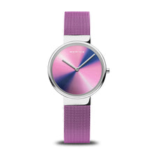 Load image into Gallery viewer, Bering Watch - Pink Mesh with Aurora Dial
