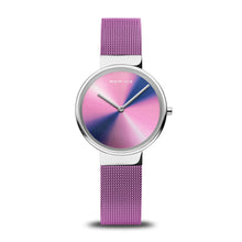 Load image into Gallery viewer, Bering Watch - Pink Mesh with Aurora Dial