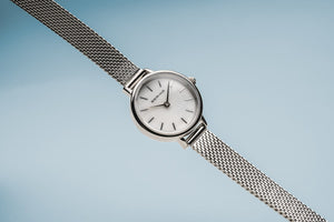 Bering Watch -  Ladies Steel with Mother of Pearl