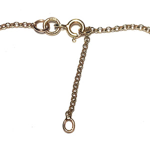 9ct Rose Gold Diamond Linked Circles Bracelet