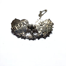 Load image into Gallery viewer, Secondhand Silver Mizpah Brooch