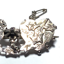 Load image into Gallery viewer, Secondhand Silver Mizpah Brooch
