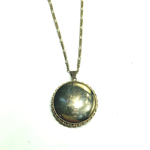 Secondhand Gold Locket with 30" Necklace