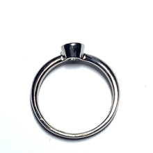 Load image into Gallery viewer, Platinum and Diamond Bezel Set Solitaire Ring 0.28ct