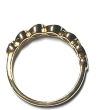 Load image into Gallery viewer, 18ct Gold and Diamond Wave Ring