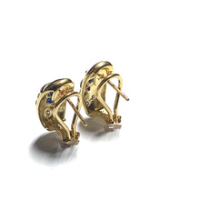 Load image into Gallery viewer, Secondhand Sapphire and Diamond Earrings
