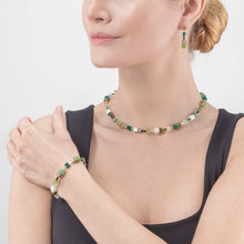Load image into Gallery viewer, Coeur De Lion GeoCUBE Green Bracelet