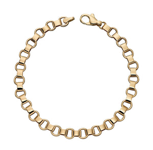 9ct Gold Circle Bracelet