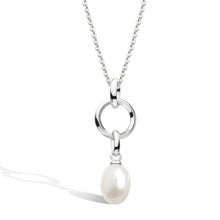 Load image into Gallery viewer, Kit Heath Revival Astoria Pearl Drop Necklace