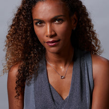 Load image into Gallery viewer, Kit Heath Bevel Cubic Zirconia Link Necklace