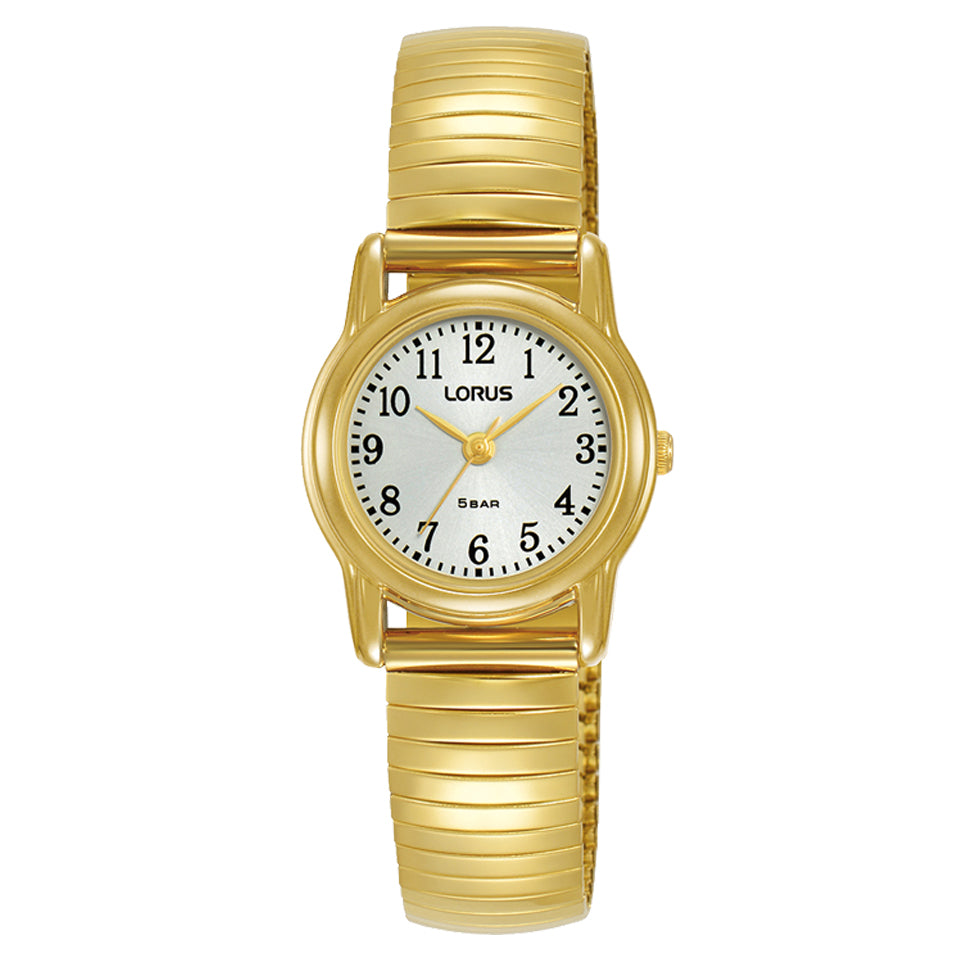 Lorus Gold Plated Expandable watch