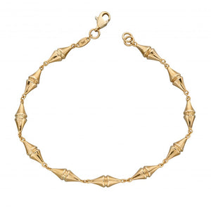 9ct Gold Kite Link Bracelet
