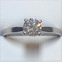 Load image into Gallery viewer, Secondhand Platinum Single Stone Diamond Ring