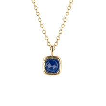 Load image into Gallery viewer, D for Diamond Birthstone Necklaces - Gold Plated