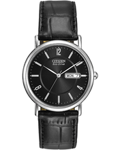 Load image into Gallery viewer, Citizen Eco Drive Watch - Mens Black Leather
