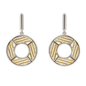 Fiorelli Geo Cage Designed Drop Earrings