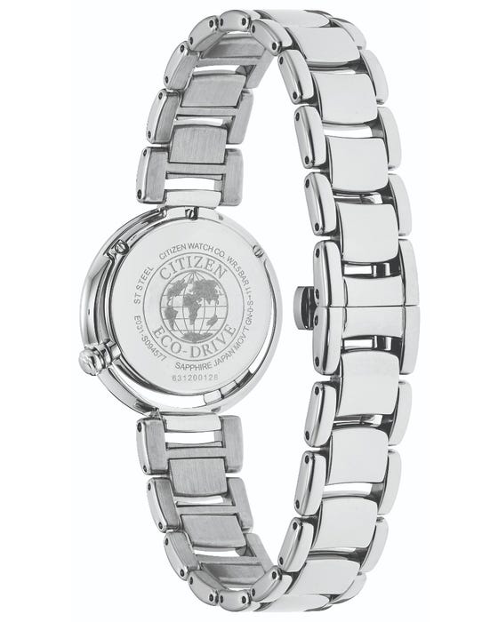 Ladies Citizen Watch Eco Drive Diamond Sunrise Plants The Jewellers